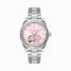 Online Automatikuhr mit 36 mm und Zifferblatt in Rebel Pink silberfarben Damen Uhren|Damenuhren